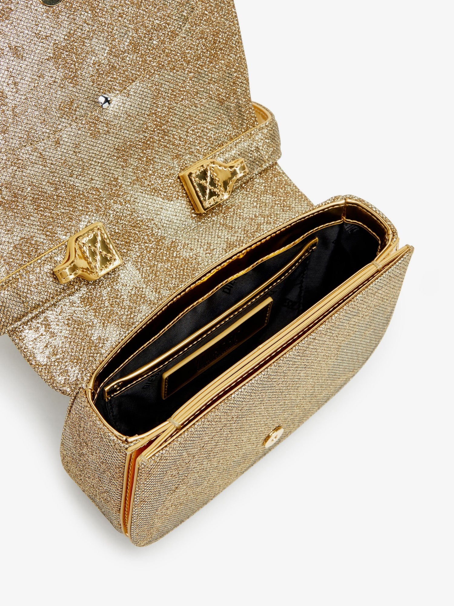 1DR glitter fabric shoulder bag