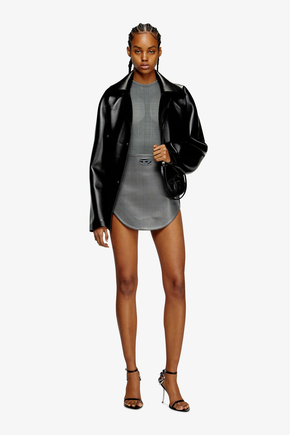 1DR Twin leather shoulder bag