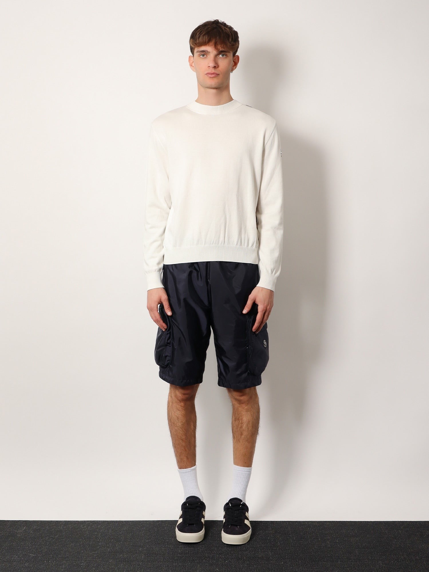 3 Moncler Mercedes-Benz designed by Nigoldeneye cotton sweater