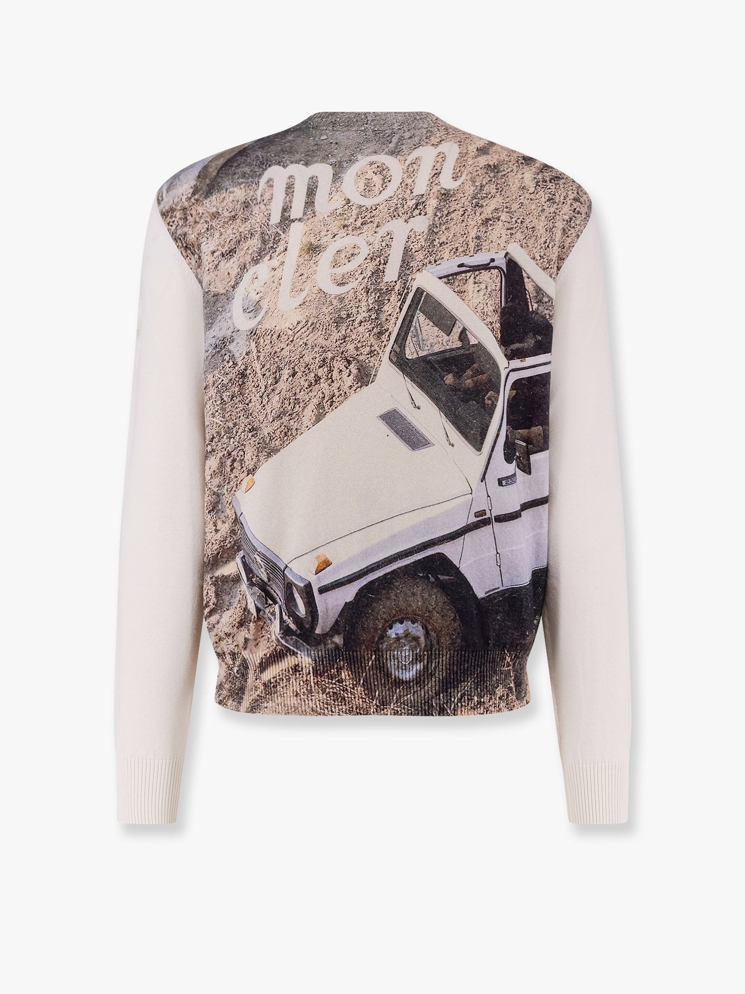 3 Moncler Mercedes-Benz designed by Nigoldeneye cotton sweater