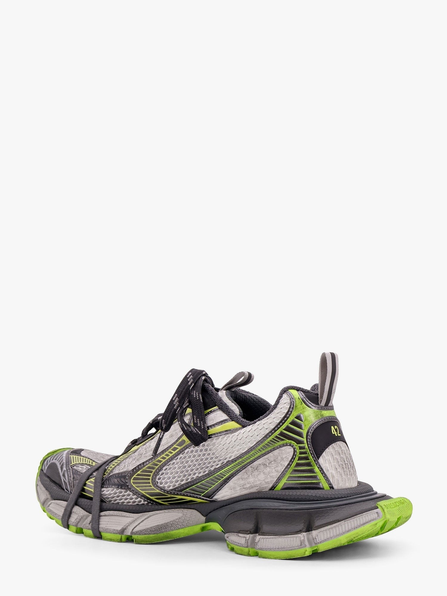 3xl mesh and polyurethane sneakers