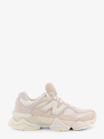 9060 suede and mesh low-top sneakers