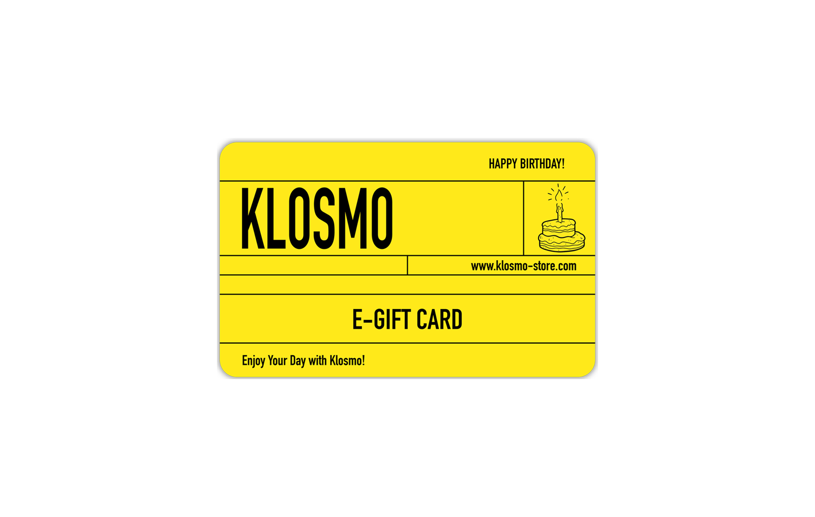 Birthday Gift Card