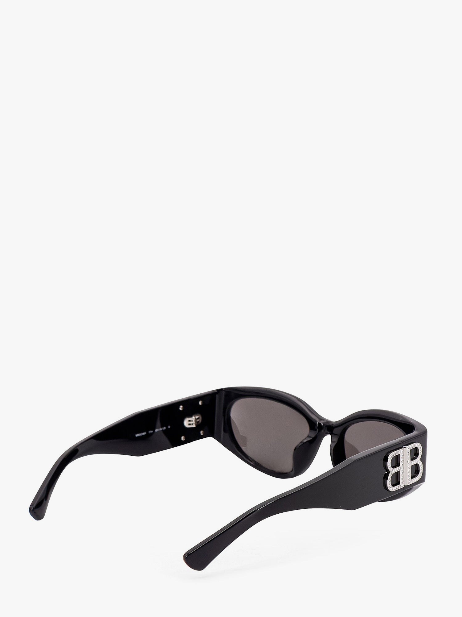Acetate sunglasses with lateral logo