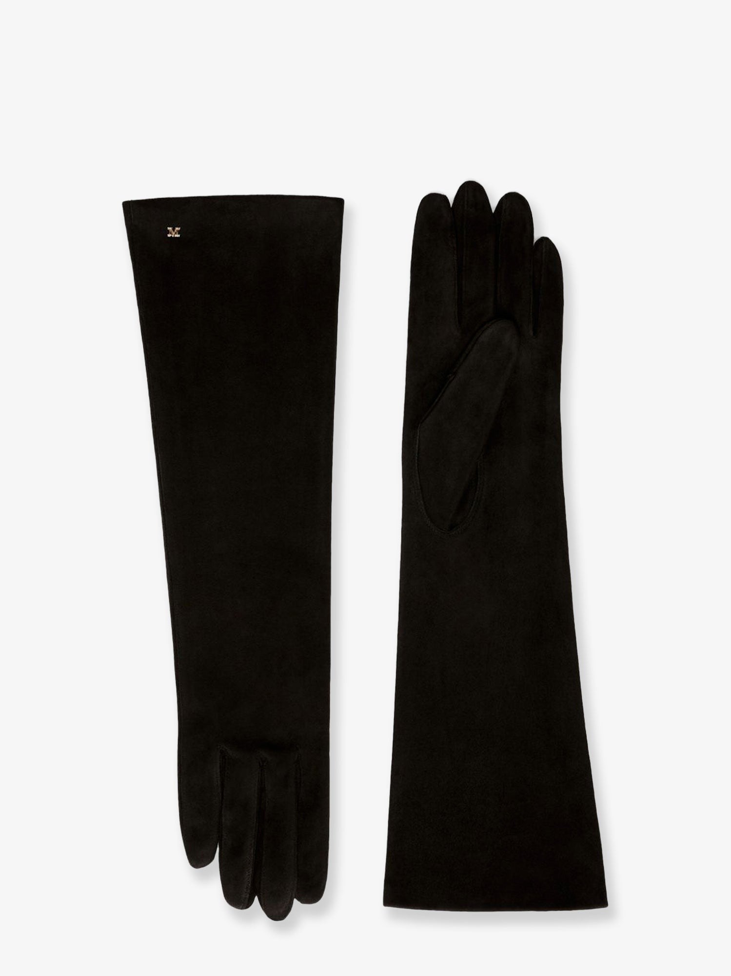 Afide long suede gloves