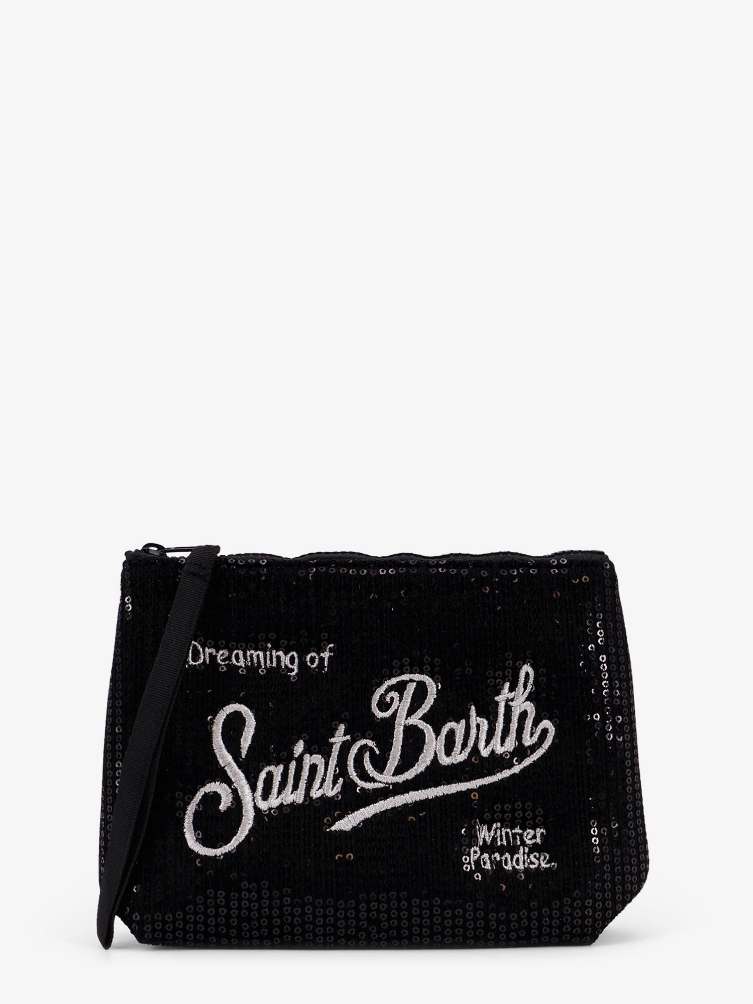 Aline Velvet Paillettes clutch