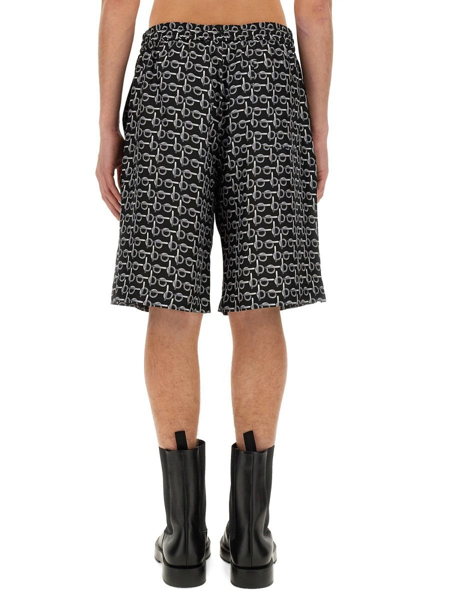ALL OVER PRINT BERMUDA SHORTS