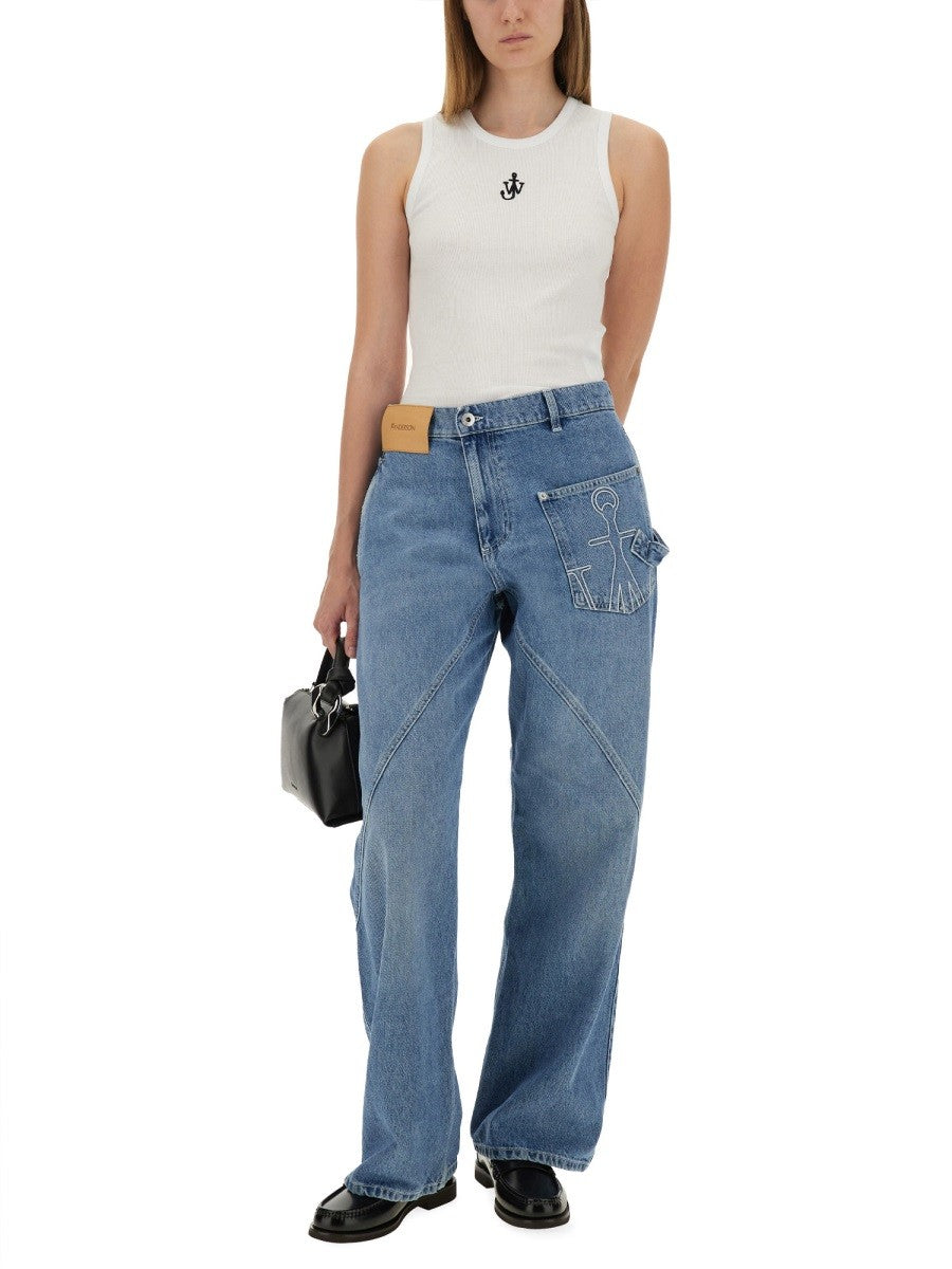 "ANCHOR JWA" LOGO TANK TOP