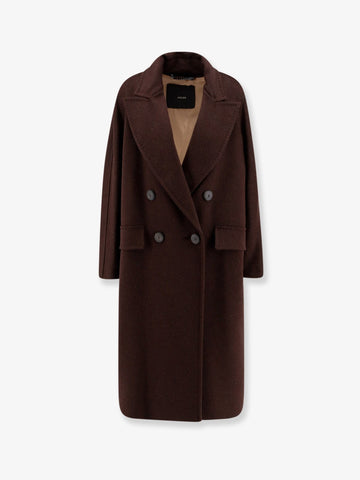 Angus cashmere and alpaca coat