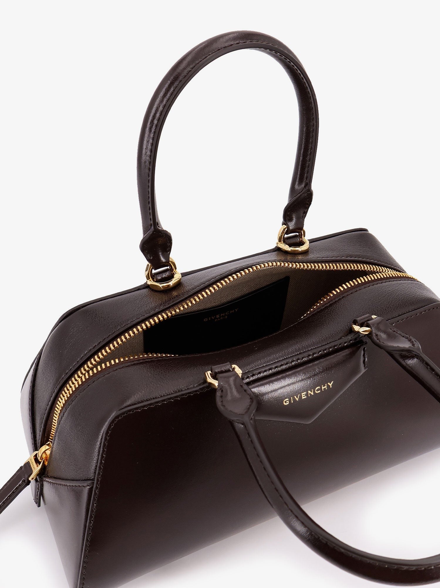 Antigona East West Small leather shoulder bag