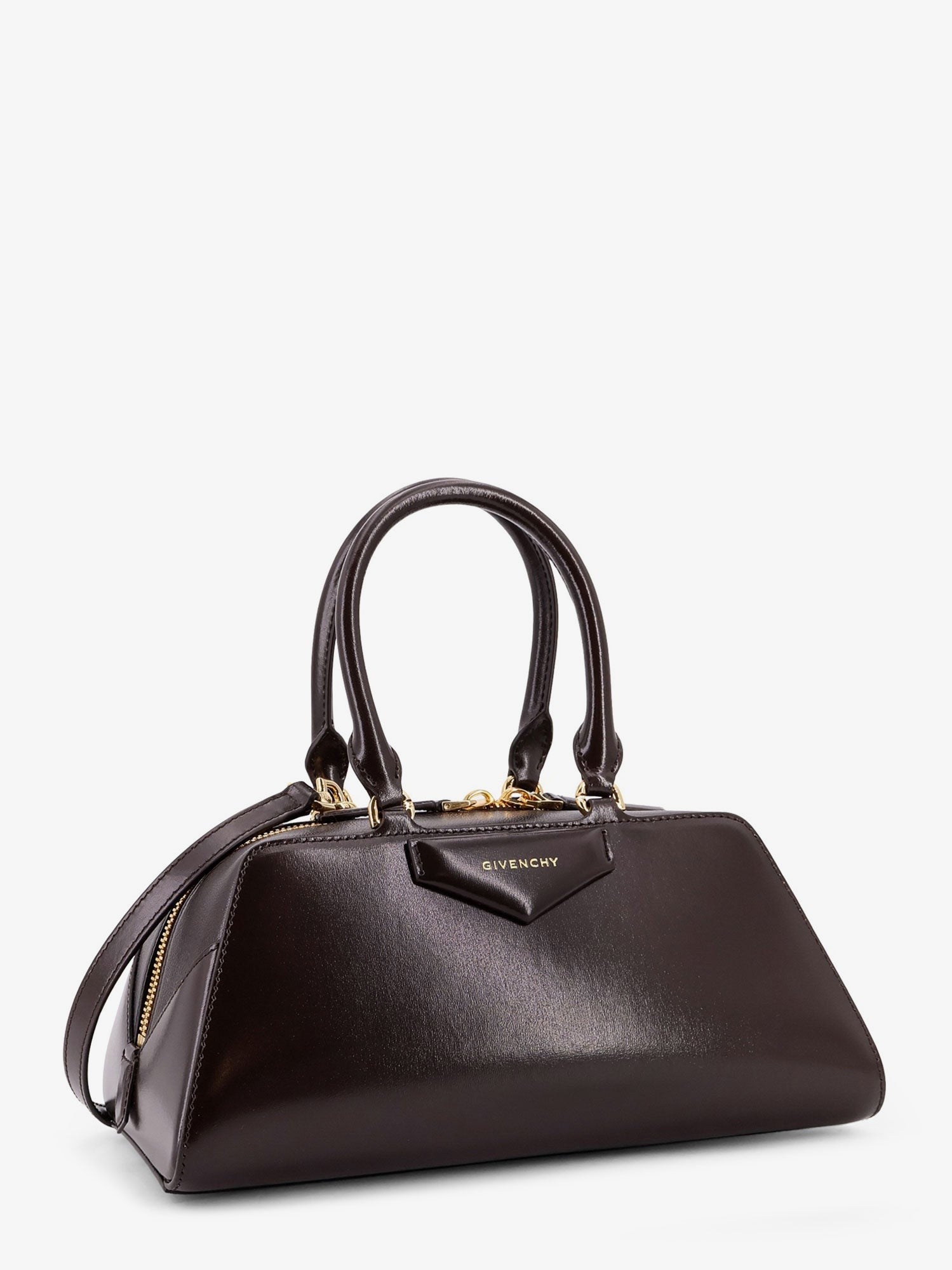 Antigona East West Small leather shoulder bag