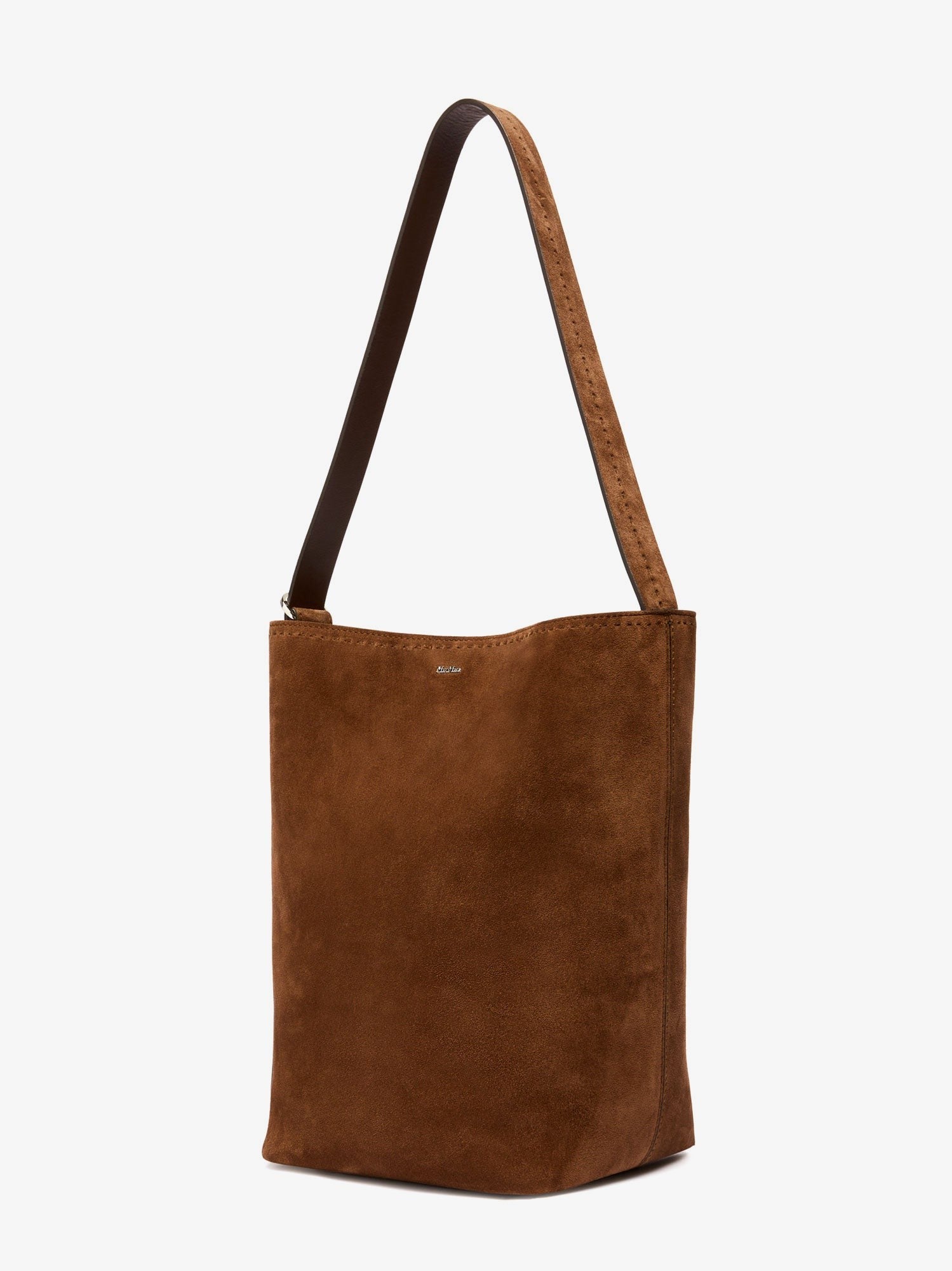 Archetipo1SV3 suede shoulder bag