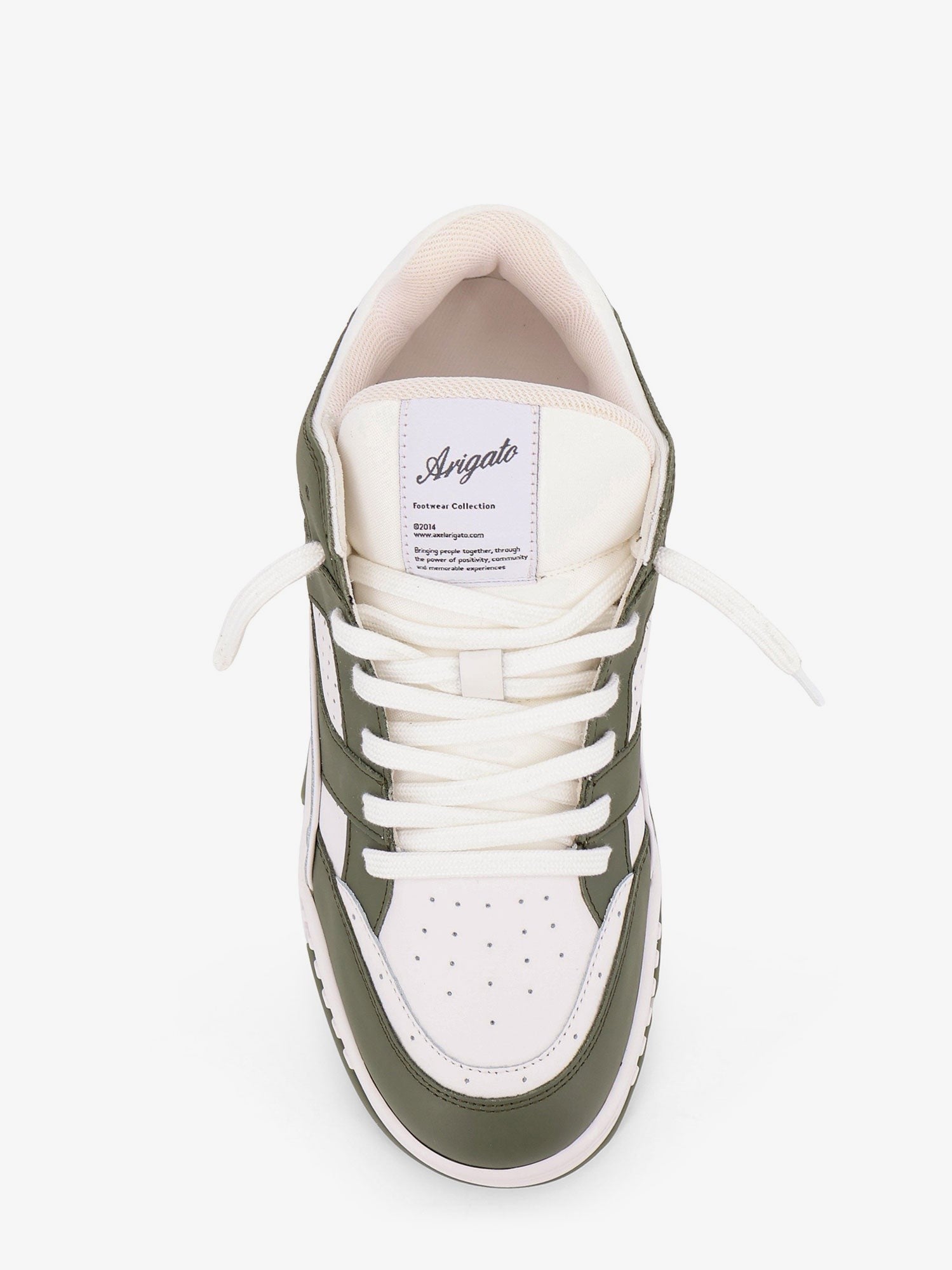 Area Lo low-top leather sneakers