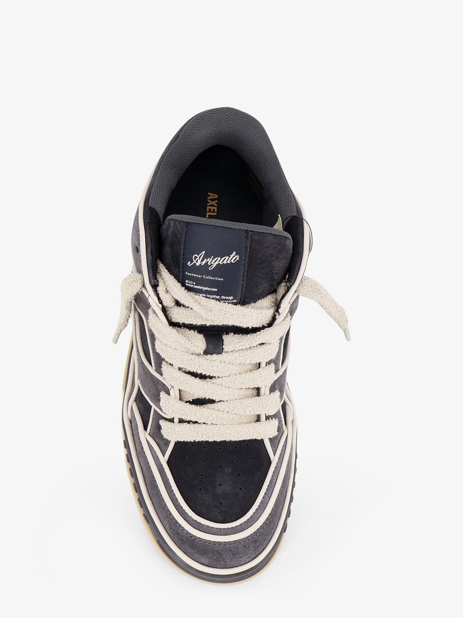 Area Lo low-top suede sneakers