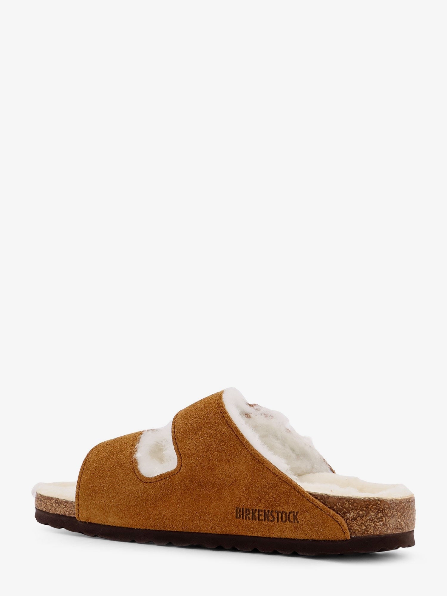Arizona Shearling suede sandals