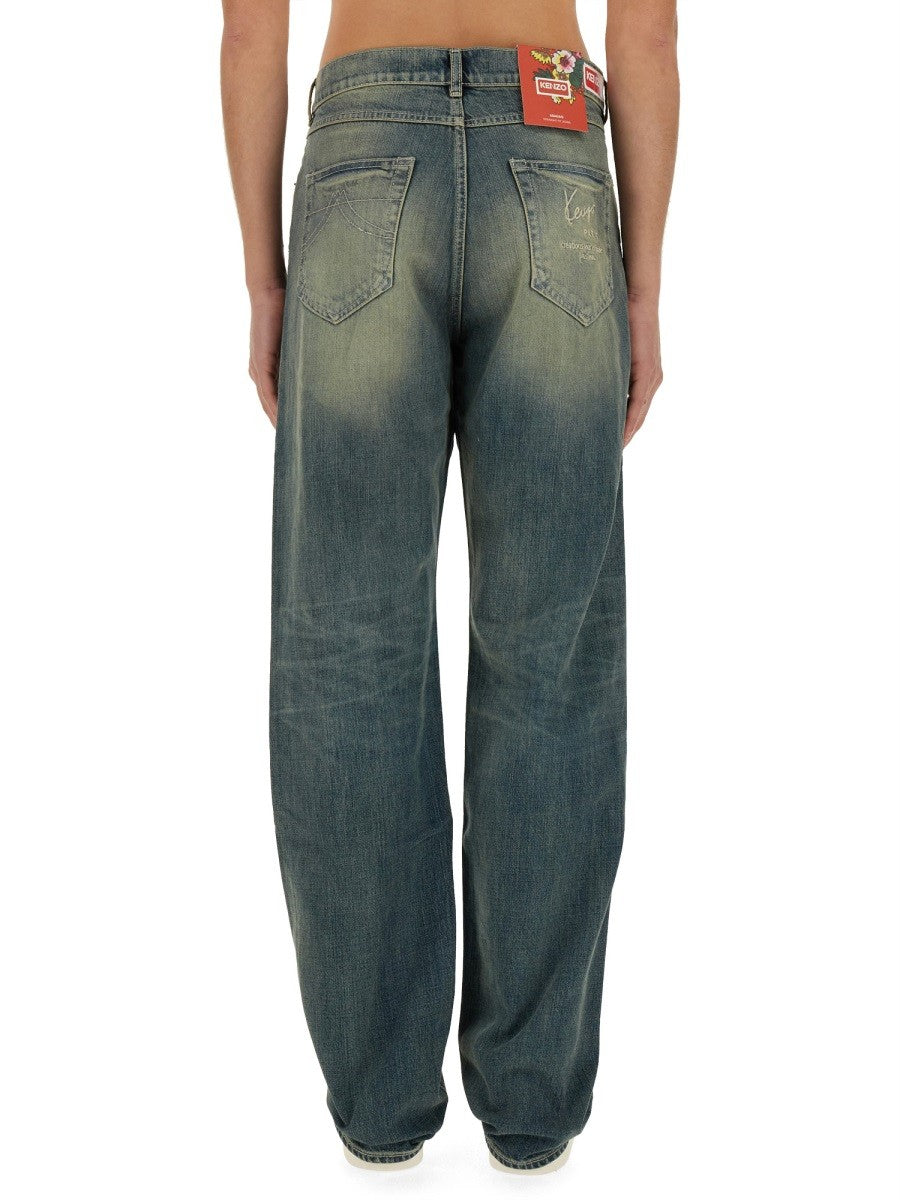 ASAGAO STRAIGHT JEANS 'KENZO CREATIONS'