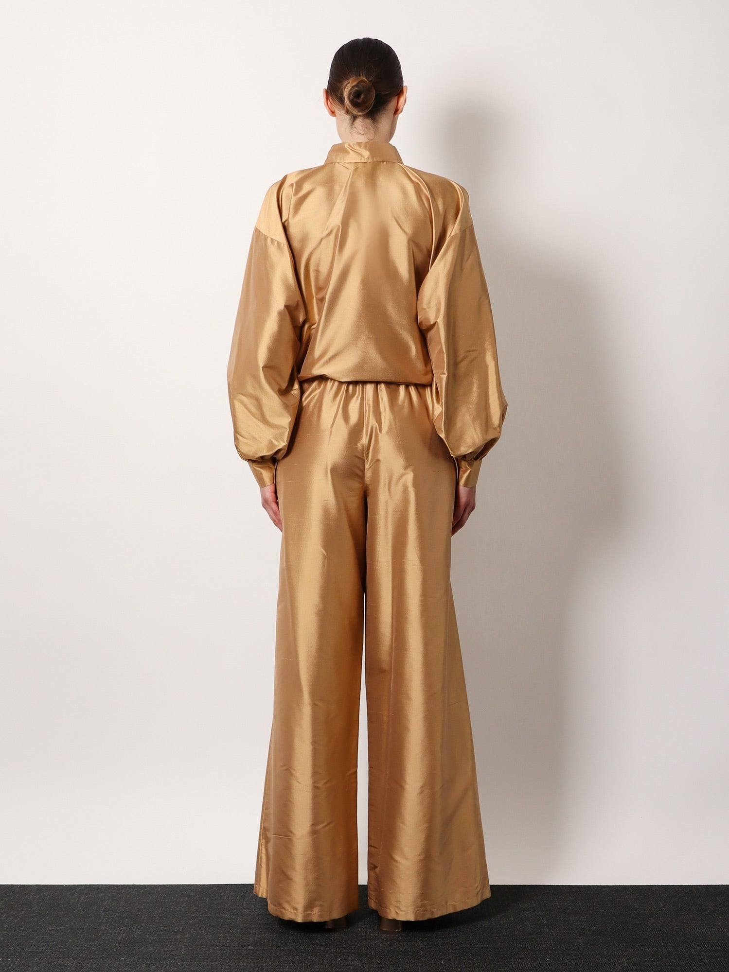 Avio shantung trousers