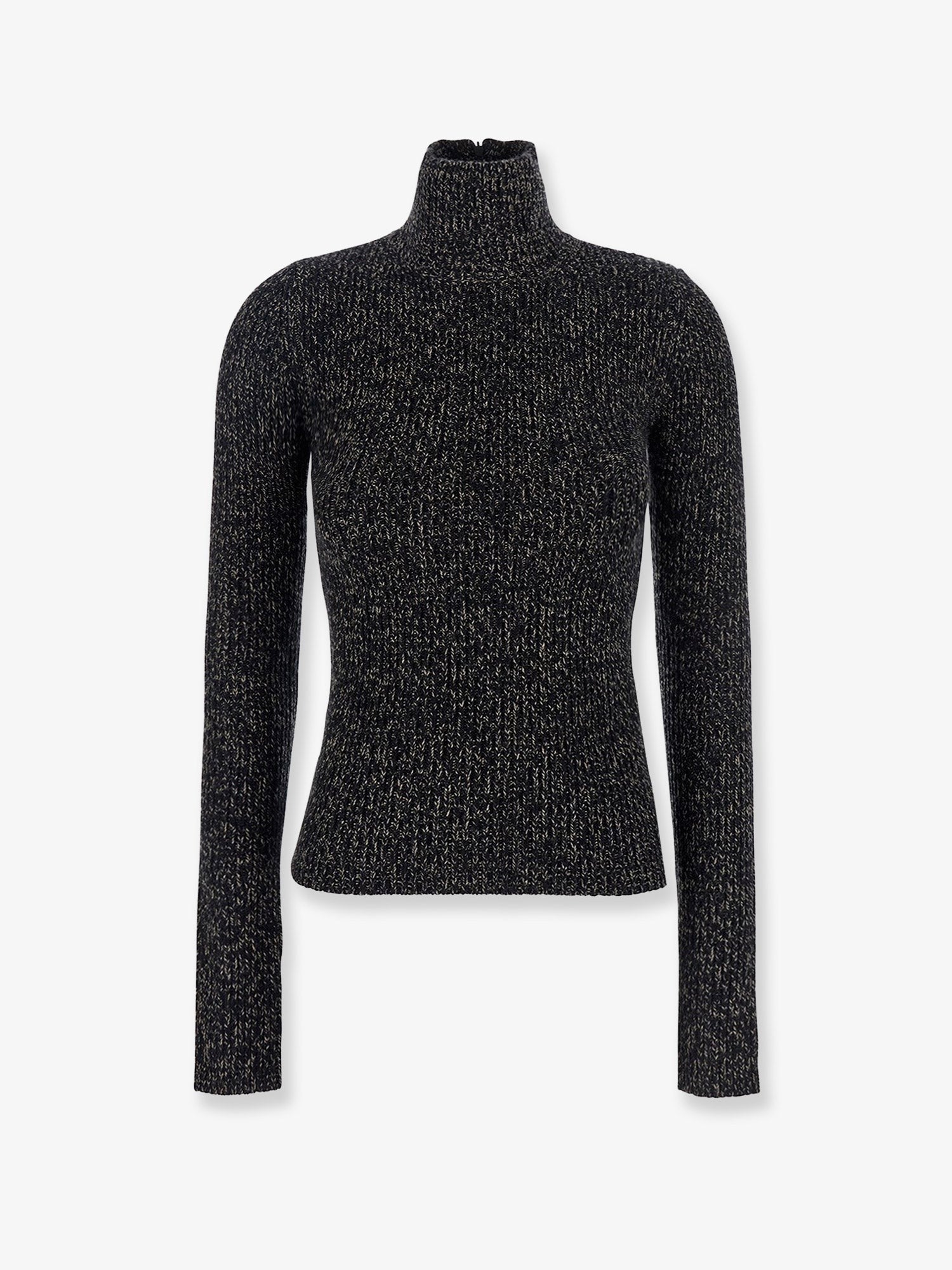 Azulene wool and cashmere turtleneck sweater