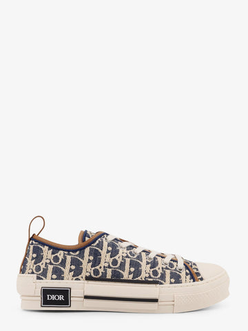 B23 League Dior Oblique jacquard fabric low-top sneakers