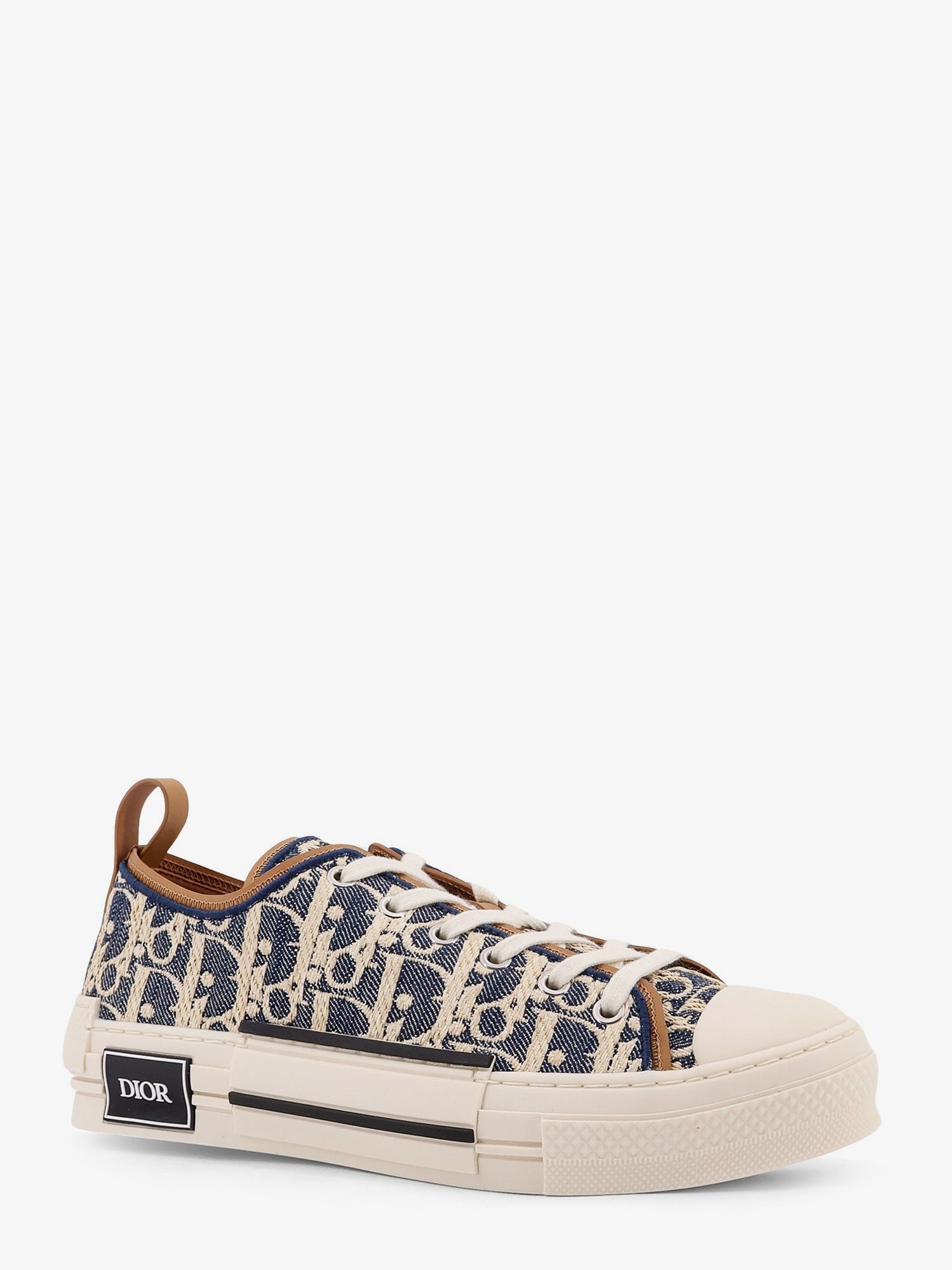 B23 League Dior Oblique jacquard fabric low-top sneakers