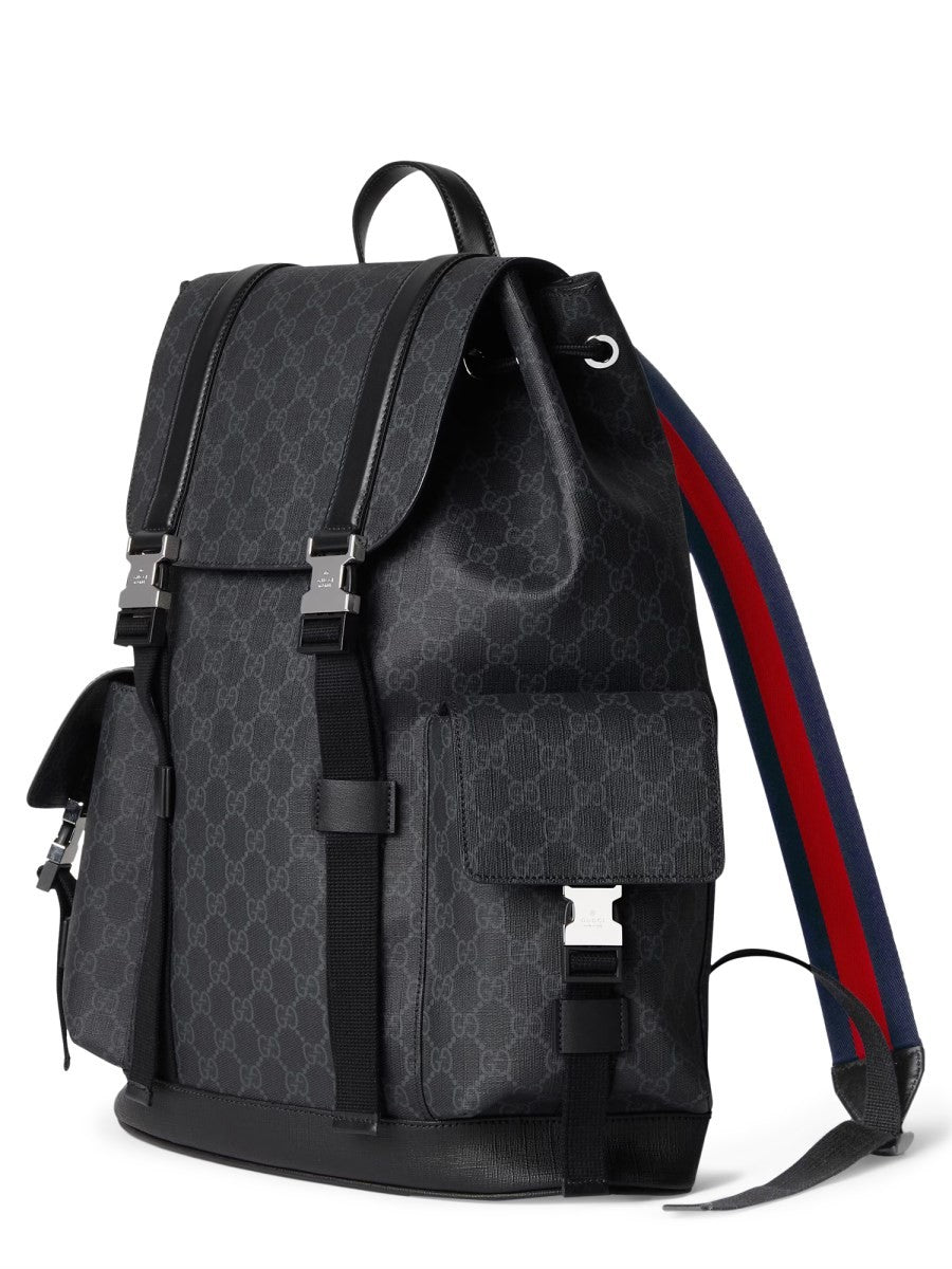 BACKPACK GG BLACK LARGE SIZE