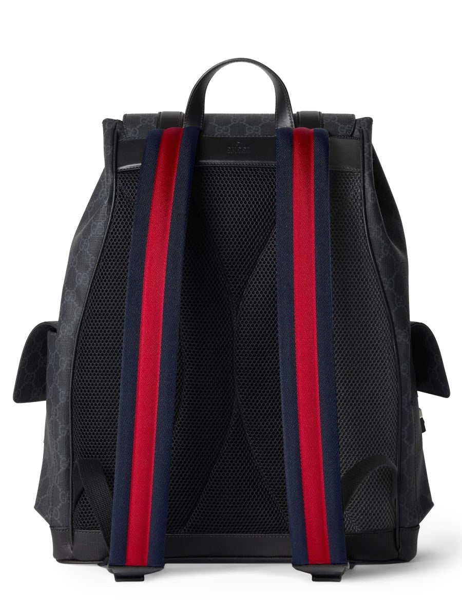 BACKPACK GG BLACK LARGE SIZE