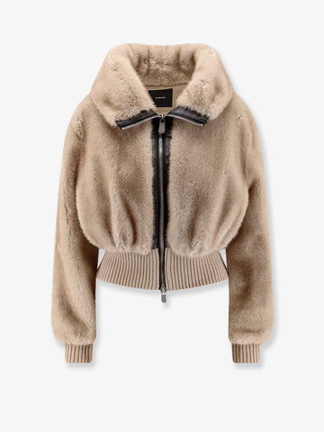 Bagels synthetic fur jacket