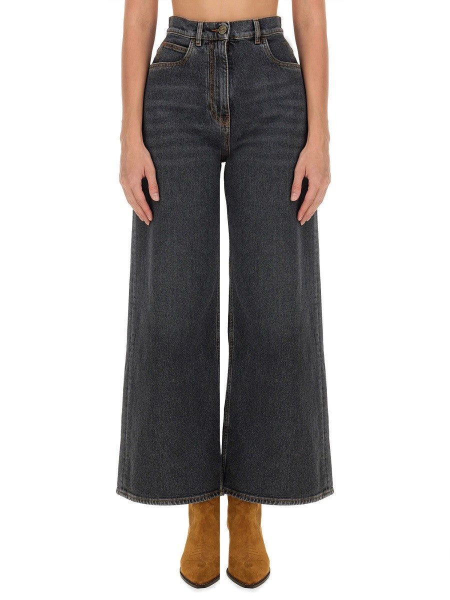 BAGGY JACQUARD JEANS