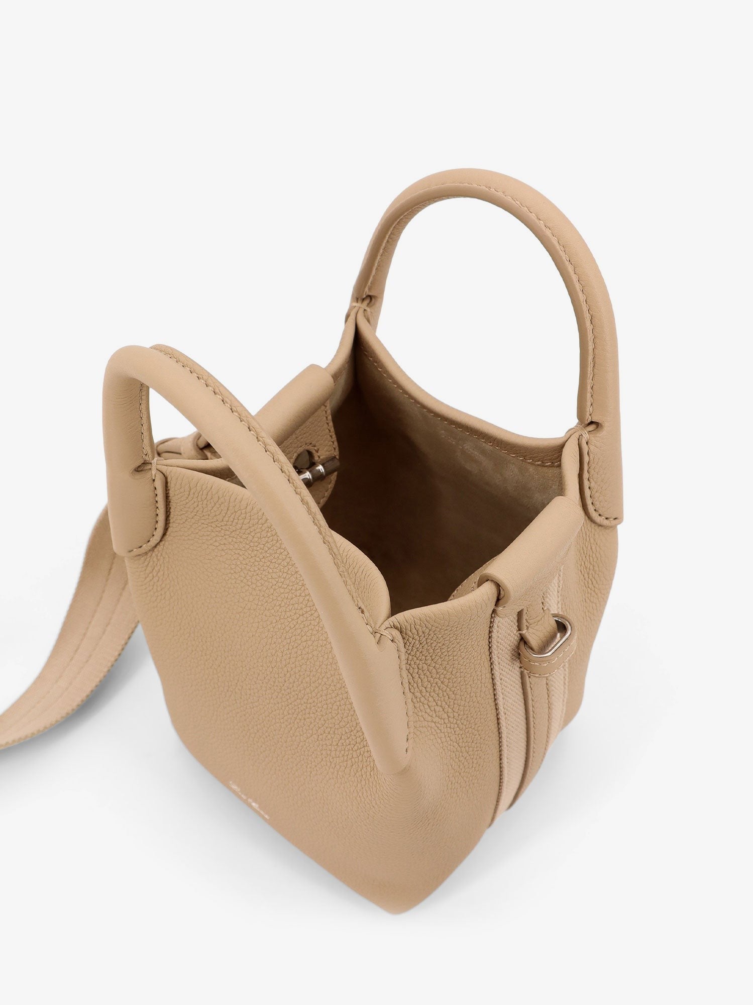 Bale Micro leather bucket bag