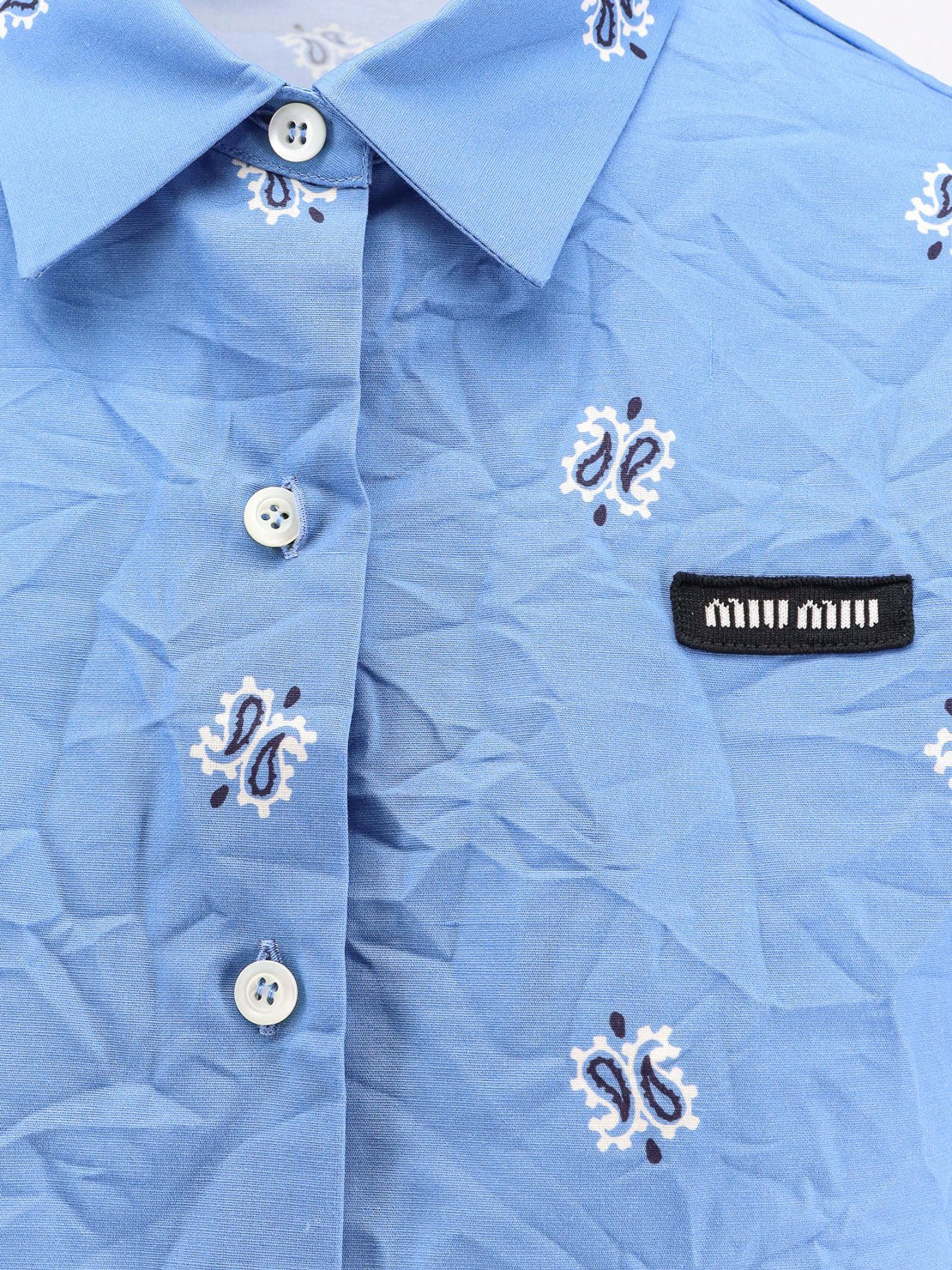 Bandana cotton and linen shirt