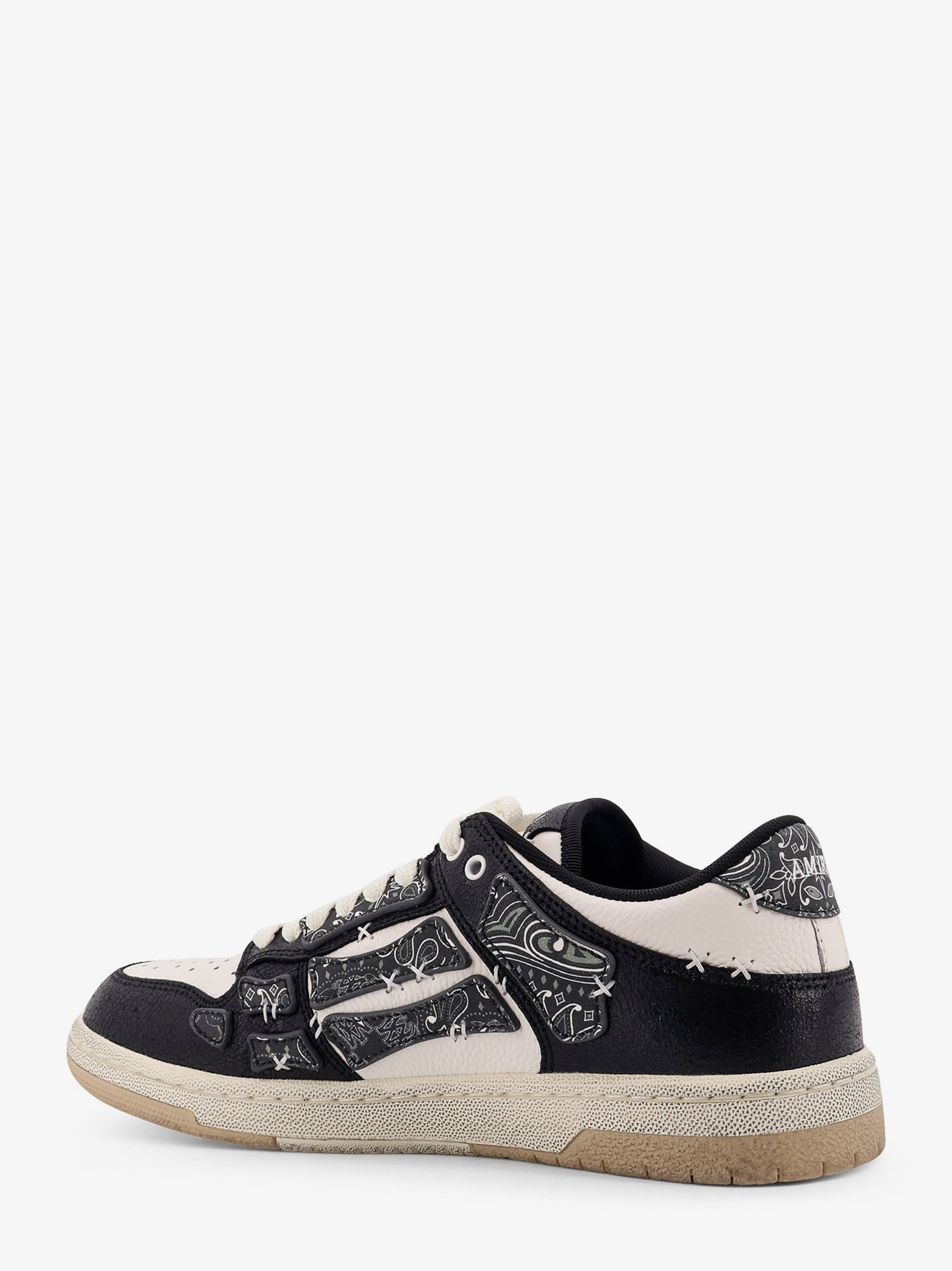 Bandana Skel Top Low leather low-top sneakers