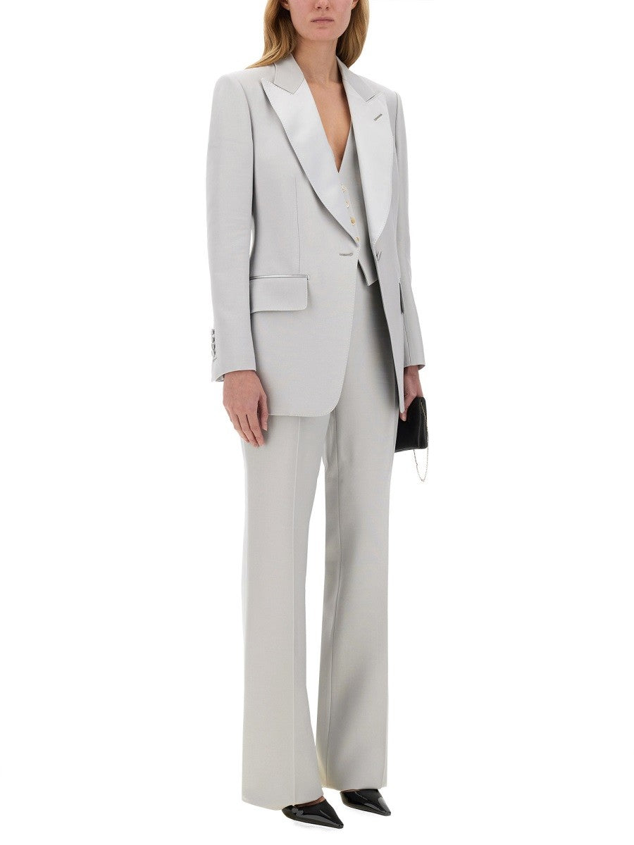 "BARATHEA" SILK WOOL VEST