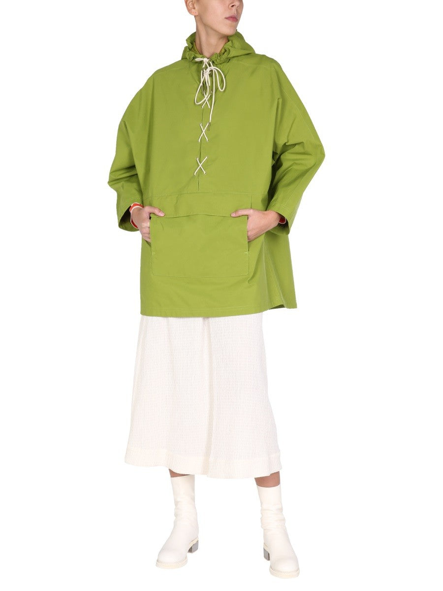 BARBOUR BY ALEXACHUNG "TONAL PIP" PARKA