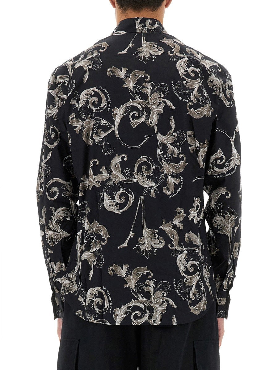 BAROQUE OUTLINE PRINT SHIRT