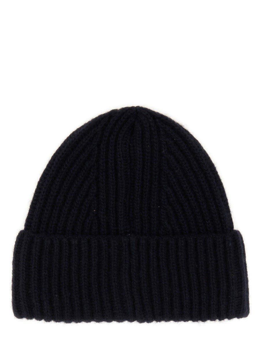 BEANIE HAT WITH LOGO PATCH