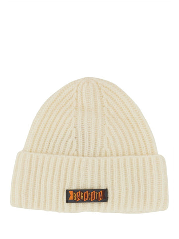 BEANIE HAT WITH LOGO PATCH