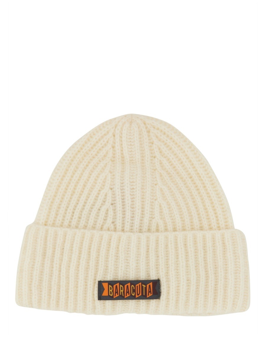 BEANIE HAT WITH LOGO PATCH