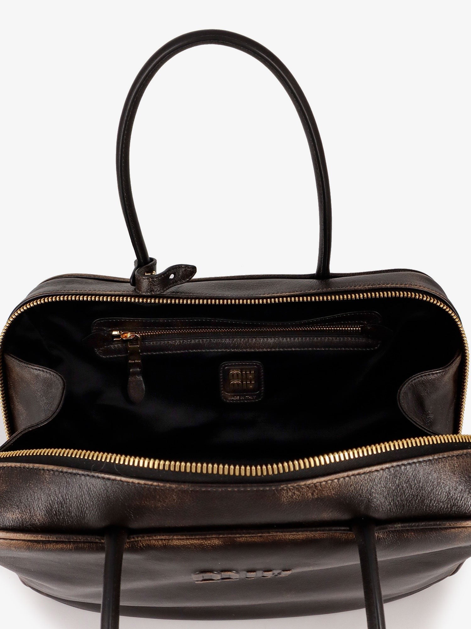 Beau leather handbag