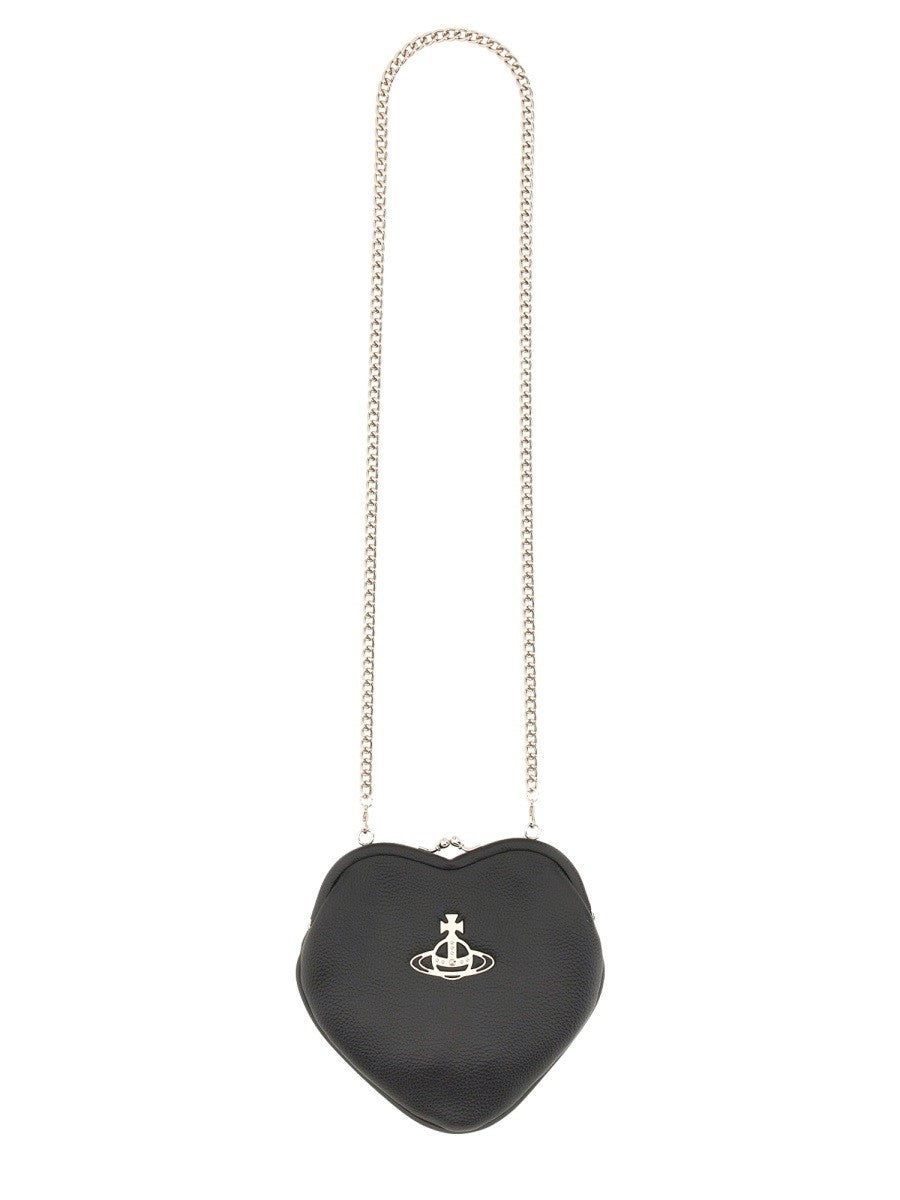 "BELLE" HEART FRAME BAG