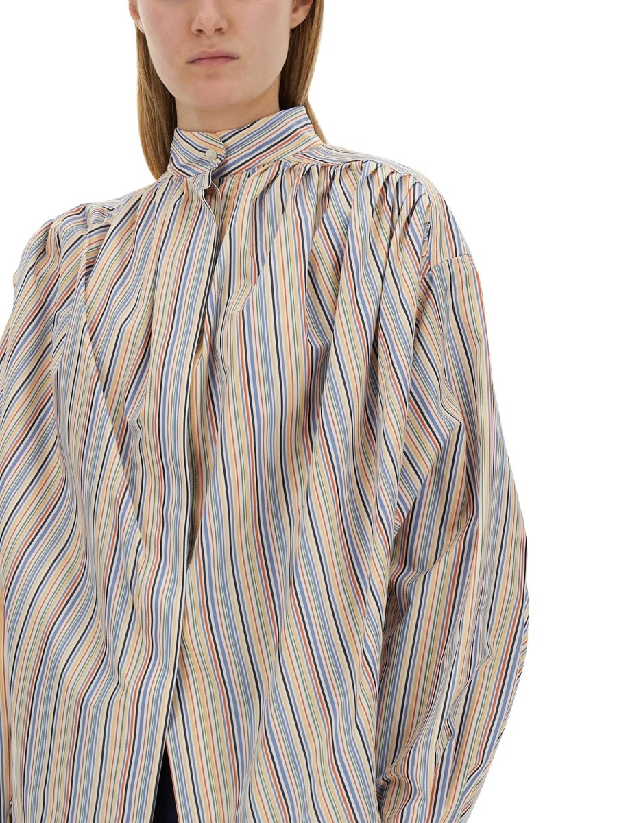 BLOUSE WITH STRIPE PATTERN