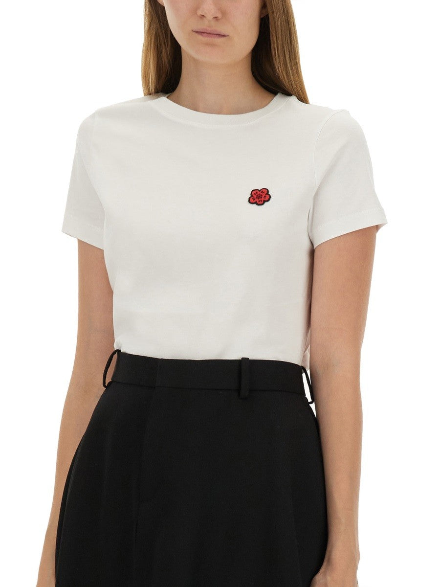 "BOKE FLOWER" COTTON T-SHIRT