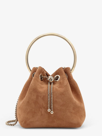Bon Bon suede bag