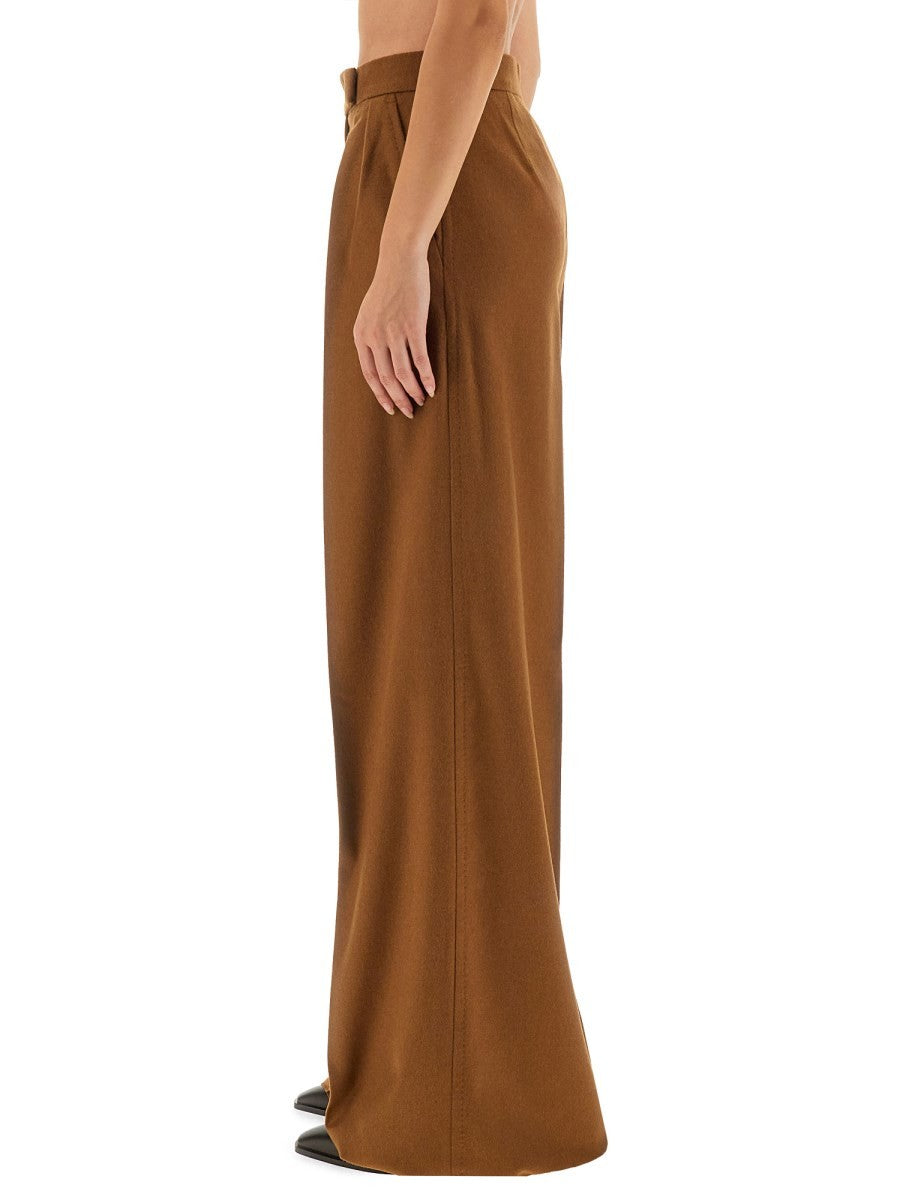 "BORNEO1234" CAMEL HAIR PANTS