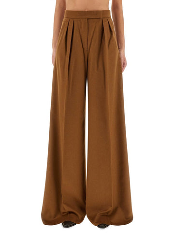 "BORNEO1234" CAMEL HAIR PANTS