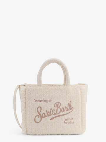 Borsa a tracolla Colette Tweed in misto lana