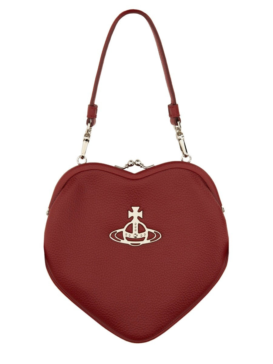 "BELLE" HEART FRAME BAG