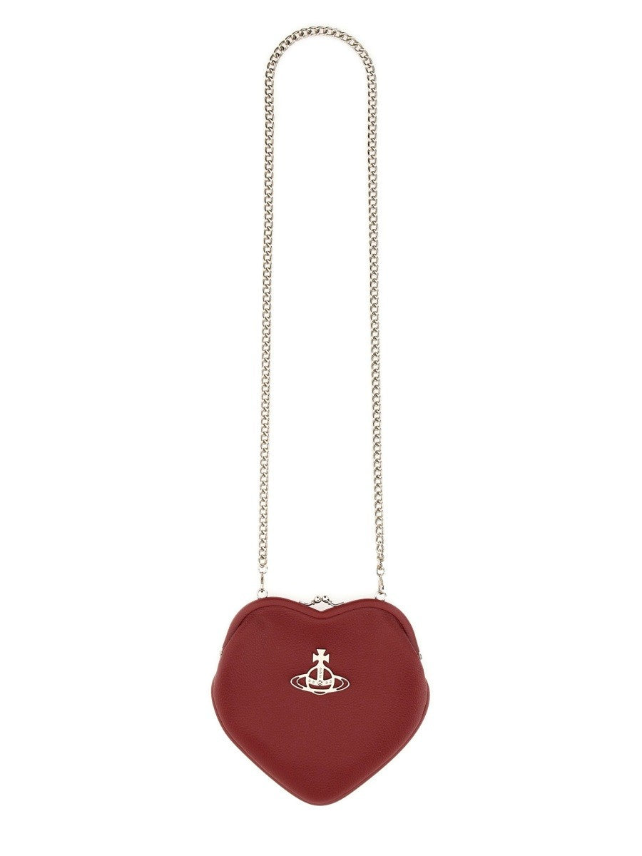 "BELLE" HEART FRAME BAG