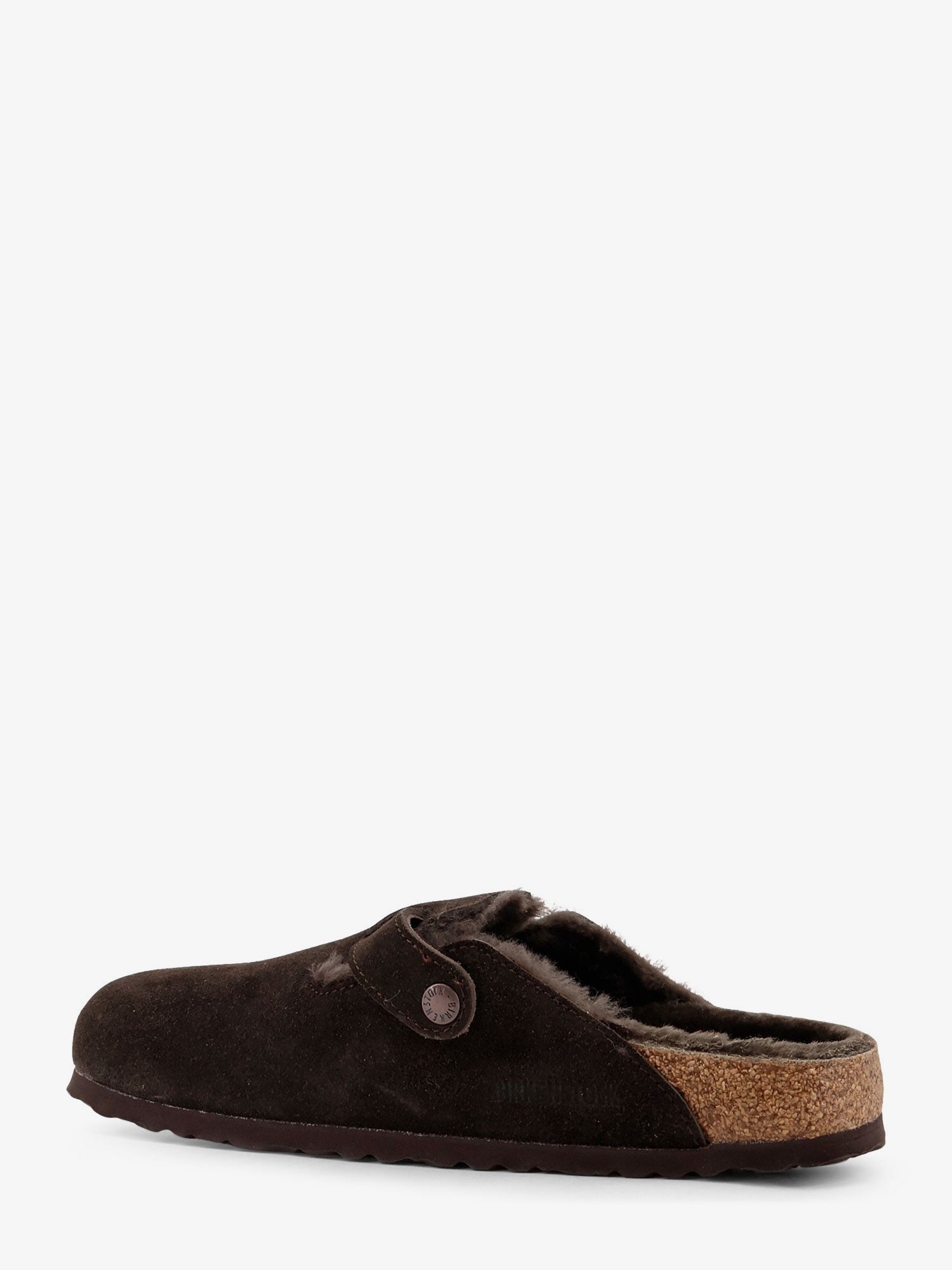 Boston VL/Shearling suede mule Unisex