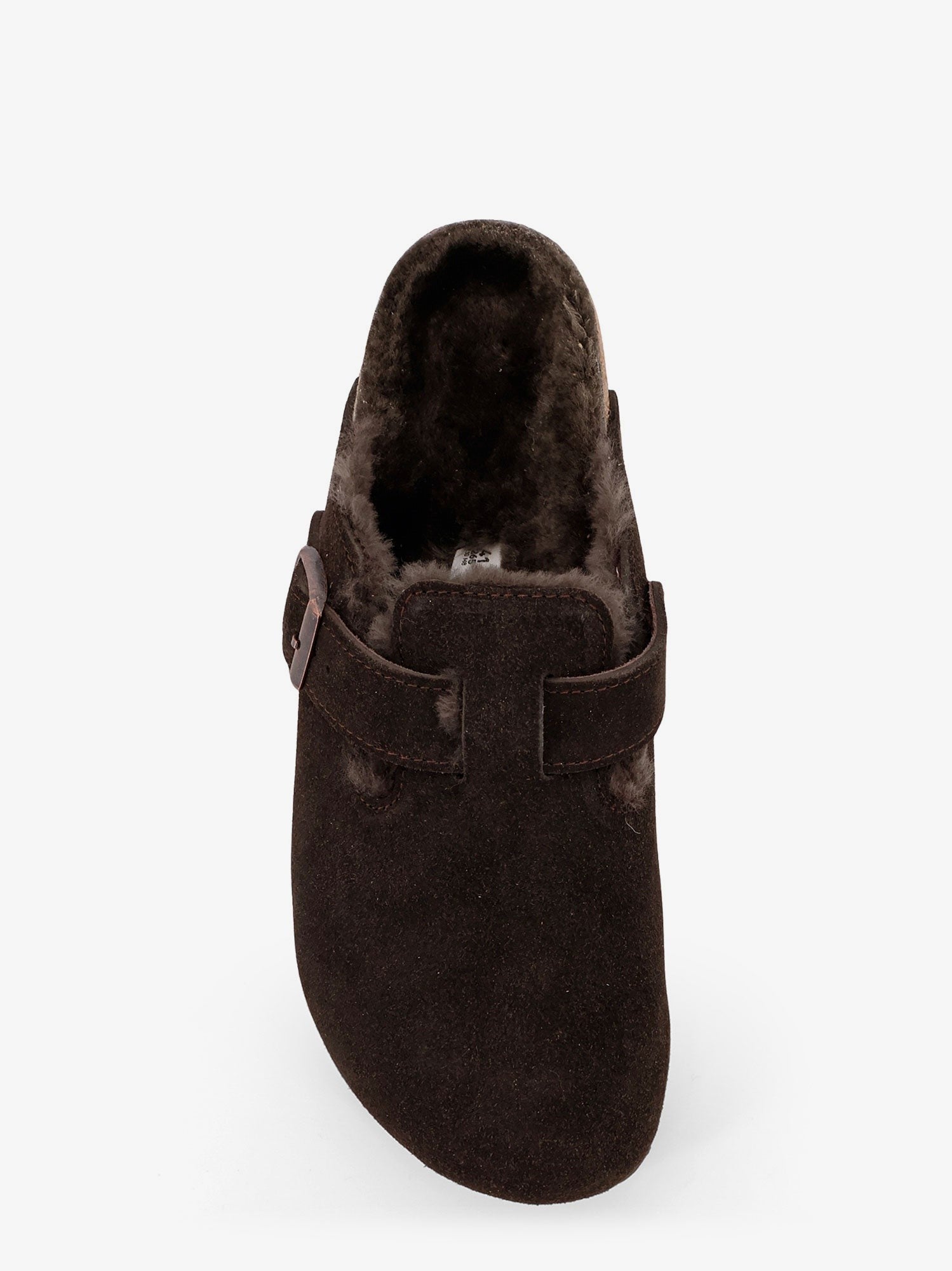 Boston VL/Shearling suede mule Unisex