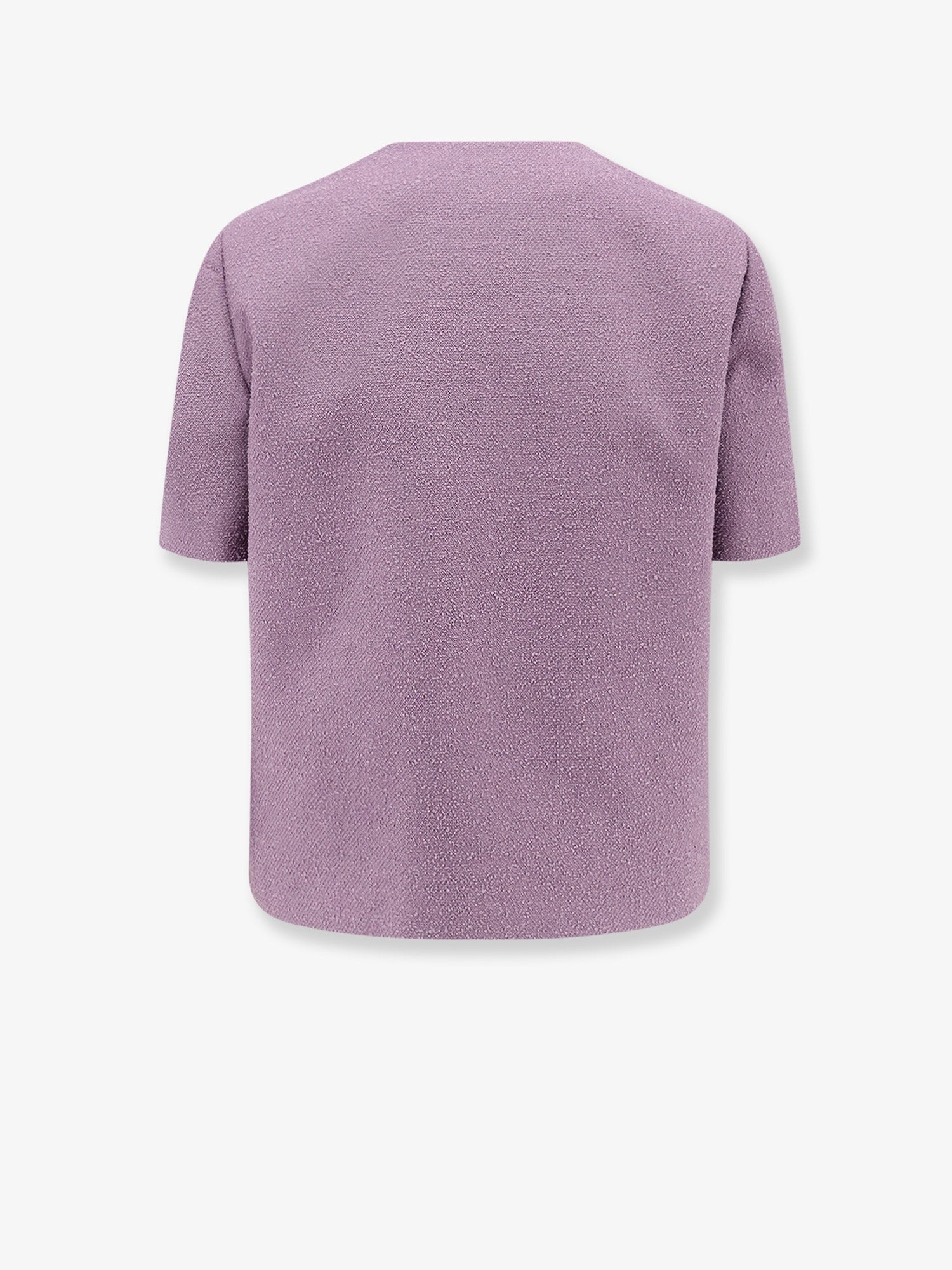 Bouclé virgin wool blend blazer